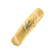 Bilezikhane 14 Ayar Altın Şarnelli Güneş Model 10 Gram Bilezik