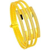 Bilezikhane 22 Ayar Kaburga Desenli 3 Kollu 25.00 Gram Altın Bilezik