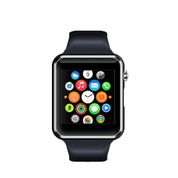 Bluetooth A1 smart Watch Kol saati Spor Kol saati telefon, Calling, Antiverlust, aktivite takip, uyku kontrolü için, hiç selfie Apple iPhone 6 Samsung S6/Note 4/Note 5 HTC Android/iOS Cep telefonu - Siyah/Gri
