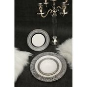 Bone China Ih0001 24 Parça Porselen Yemek Takımı