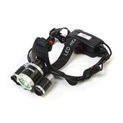 Boruit T6 5000 Lm 3xcree Xml-t6+2r5 Led Kafa Feneri