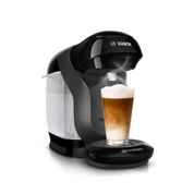Bosch Tassimo Style Tam Otomatik Tüm Fincanlar İçin Uygun Yer Tasarruflu 1400 W siyah Kapsül Makinesi