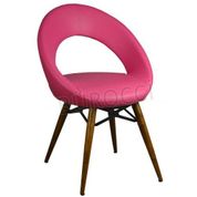Bürocci Pembe Cafe Koltuğu