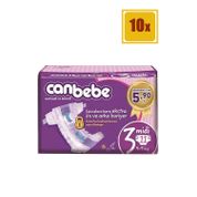 Canbebe Deneme Paketi No:3 4-9 kg Midi 11 Adet 10'lu Bebek Bezi