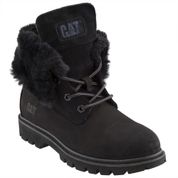 Caterpillar Utah Fur Siyah Kadın Bot