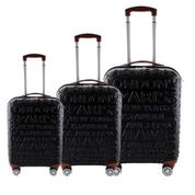 ÇÇS ABS 5167 Siyah Valiz Seti