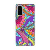 Cekuonline Samsung Galaxy S20 Kılıf Desenli Resimli Hd Silikon Telefon Kabı Kapak - Çin Mandala s20cekuvol860