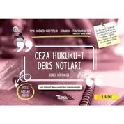 Ceza Hukuku 1 (Genel Hükümler) Ders Notları Akıllı Notlar Dizisi - Kolektif