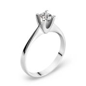 Chavin BD65İ I Color 0.30 Karat Pırlanta Altın Tektaş Yüzük