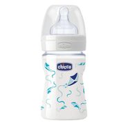 Chicco WellBeing 150 ml Erkek Cam Biberon