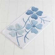 Chilai Home Kırçiçeği Mavi 60x100 cm Banyo Halısı