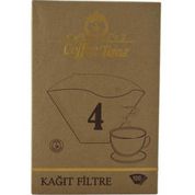 Coffee Time 4 Numara 100'lü Kahve Filtre Kağıdı