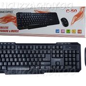 Concord C-50 Wireless Kablosuz Klavye Mouse Set TVlere uygun