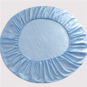 Cotton Sheets Mavi Battal Boy Yuvarlak Lastikli Çarşaf Seti