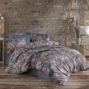 Cotton Touch Ranforce Güz Gri 200x220 Nevresim Takımı