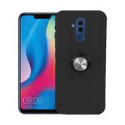 CoverZone MILL10 Apple iPhone X Standlı Yüzük Tutuculu Airborne Siyah Kılıf