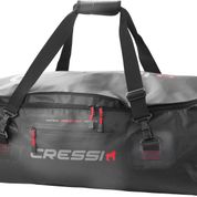 Cressi Gorilla Pro büyük su geçirmez dalış çantası, uzun paletler ve geniş ekipman için ideal, suya karşı koruma 110 litre Siyah