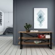 Decorotica Desta Ceviz Siyah Konsol