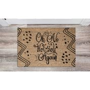 Decostation Oh No 139 Kahverengi Kapı Önü 40x70 cm Paspas