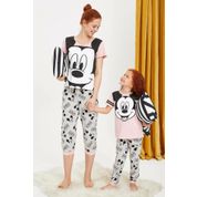 DeFacto K6286AZ19SMPN3 Walt Disney Lisanslı Kız Çocuk Pijama Takımı