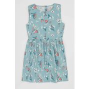 DeFacto N0206A620SPGN50 Kız Çocuk Elbise