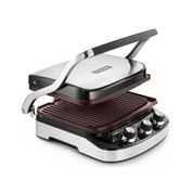 Delonghi CGH900C 1500 W 6 Adet Pişirme Kapasiteli Teflon Çıkarılabilir Plakalı Izgara ve Tost Makinesi