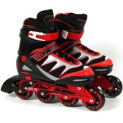 Delta Mega 436 New Fashion Abec 7 Ayarlanabilir Deluxe Kırmızı Paten
