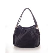 Desisan 7099 Siyah Deri Omuz Çantası