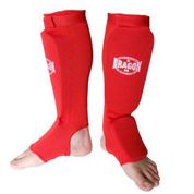 Dragon 40605 Kırmızı Kick Boks Ayak ve Kaval Koruyucu