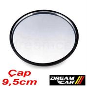 Dreamcar 2305001 9 ,5cm cm Yuvarlak Bombeli YapışkanlıAyna