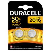 Duracell CR 2016 2'li 3V Düğme Pil