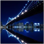 Duvar Tasarım DLC-1292 City & Mix Led Canvas 60x40 cm Ledli Tablo