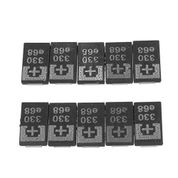 Easy to Assemble SMD Tantalum Polymer Capacitors 2R5TPE330M9 2.5V 330UF POSCAP Polymer Capacitance 10Pcs Convenient