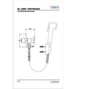ECA Spiralli Taharet Musluğu