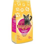 Econature Tavuklu 15 kg Yetişkin Kedi Maması