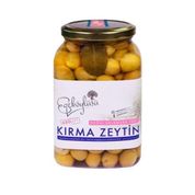 Ege Köylüsü Cam Kavanoz 650 gr Kırma Yeşil Zeytin