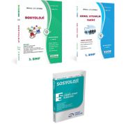 Egem Yayınları Sosyoloji Bölüm 3. Sınıf 6. Yarıyıl Bahar Dönemi Konu Anlatımlı Soru Ve Çıkmış Soru Set