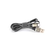Elfia Xiaomi Mi 9t Şarj Aleti Usb Kablo Kopmaz Kırılmaz Metal Kablo Type-c Hızlı Şarj Yassı Tasarım ELF-VERATYPE-64