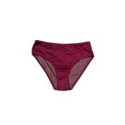 Endeep EP21761 Kadın Büyük Beden Kalın Kenarlı Bordo Bikini Altı