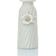 English Home Georgeous Rose Stoneware 8x9x21 cm Beyaz Mumluk