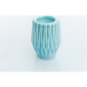 English Home Snowland Stoneware 7.4x7.4x10 cm Mavi Mumluk