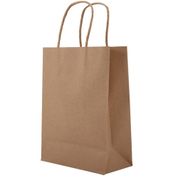 Esmer Kraft Orta 25x12x31 cm 25'li Kağıt Çanta