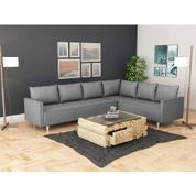 Evdemo Buket Gri Köşe Koltuk Takımı