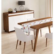 Evmila R887 Kuşlar Runner Modeli - 40 x 140 cm - Renkli