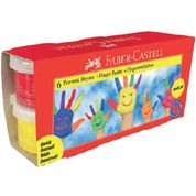 Faber-Castell 5170160422 45 ml 6'lı Parmak Boyası