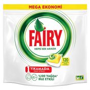 Fairy Limon Kokulu 120 Yıkama Bulaşık Makinesi Kapsülü
