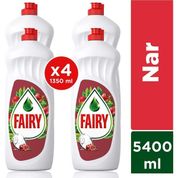 Fairy Nar 4x1350 ml Sıvı Bulaşık Deterjanı