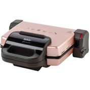 Fakir Gravis Rose 1800 W 6 Adet Pişirme Kapasiteli Teflon Çıkarılabilir Plakalı Izgara ve Tost Makinesi