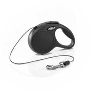 Flexi 3M Siyah New Classic İp Otomatik Gezdirme Tasması