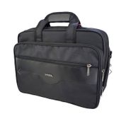 Fossil EVR 7013 Siyah Omuz Askılı Laptop Bölmeli Evrak Çantası